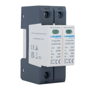SUPRESOR DE SOBRETENSIÓN SOLAR (DPS) 2P - 500V 40kA LEADER