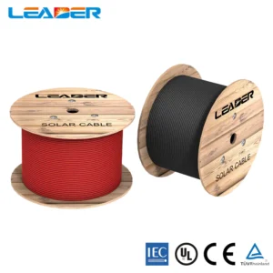 CABLE SOLAR 6mm2 / 10 AWG 1500VDC LEADER