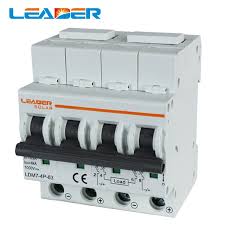 BREAKER TERMOMAGNETICO DC 20A 1000VDC LDM7-4P LEADER