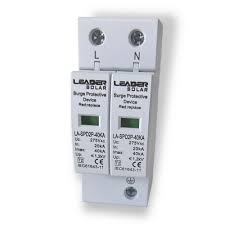 SUPRESOR DE SOBRETENSIÓN SOLAR (DPS) AC 2P - 275V 40kA LEADER