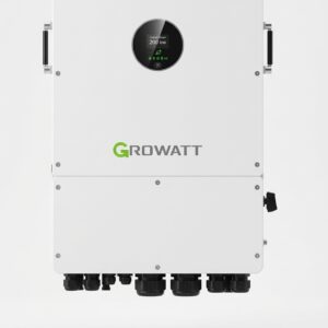INVERSOR HIBRIDO ON GRID 15KW TRIFASICO 220VAC 48VDC WIT 15K-HU L2 GROWATT